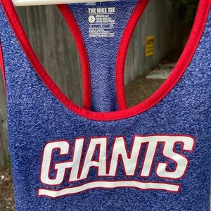 Giants football small Nike tank top